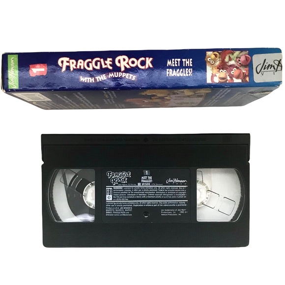 Fraggle Rock with the Muppets Volume 1 Meet The Fraggles! VHS Tape - Picture 3 of 4